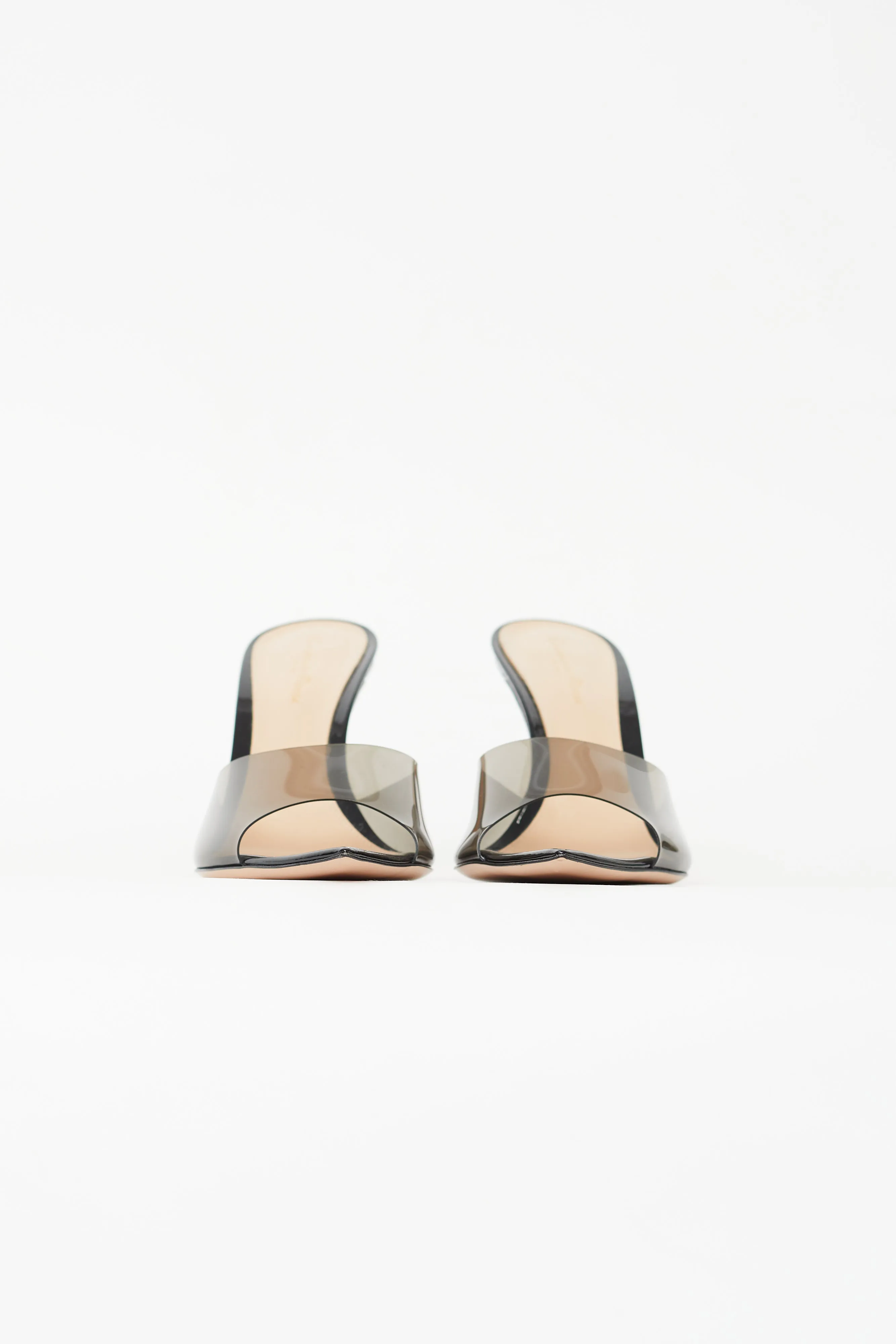 Black Patent Elle Heeled Sandal