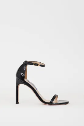 Black Patent Leather Nudistsong Heel
