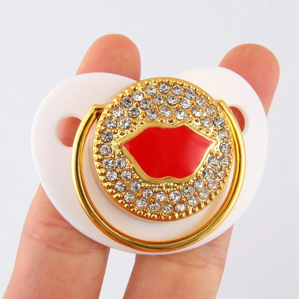 Bling Rhinestones Baby Pacifier