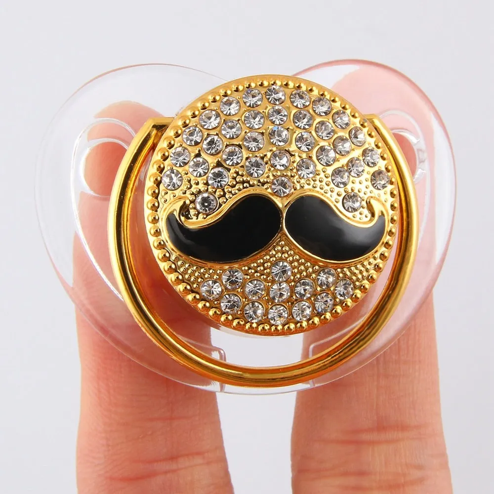 Bling Rhinestones Baby Pacifier