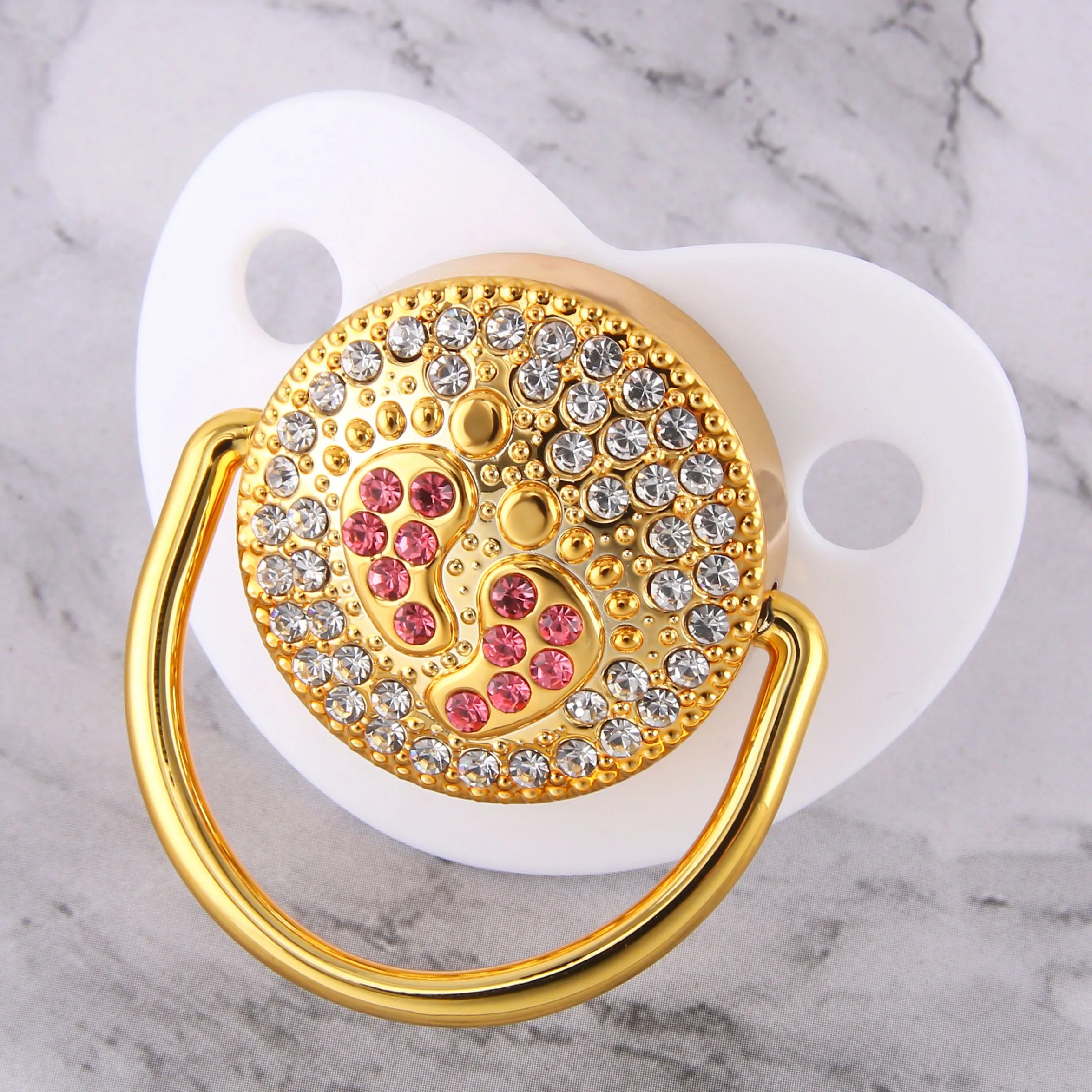 Bling Rhinestones Baby Pacifier