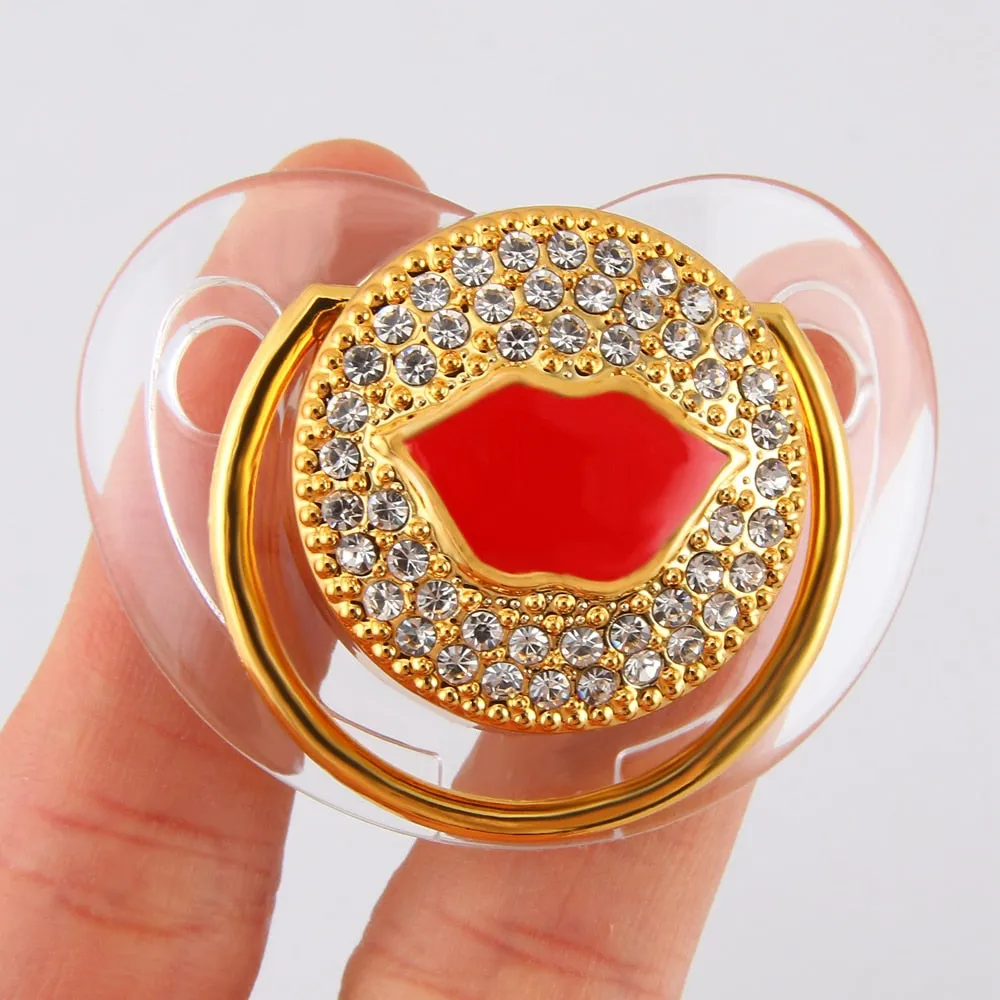 Bling Rhinestones Baby Pacifier