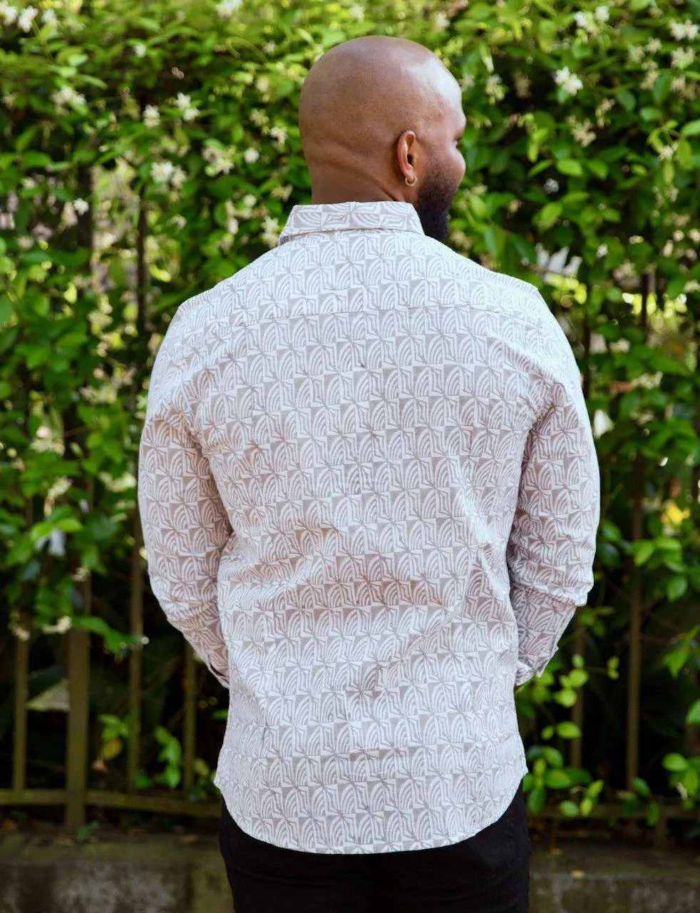 Campbell Organic Cotton Men's Button Down Shirt by Passion Lilie