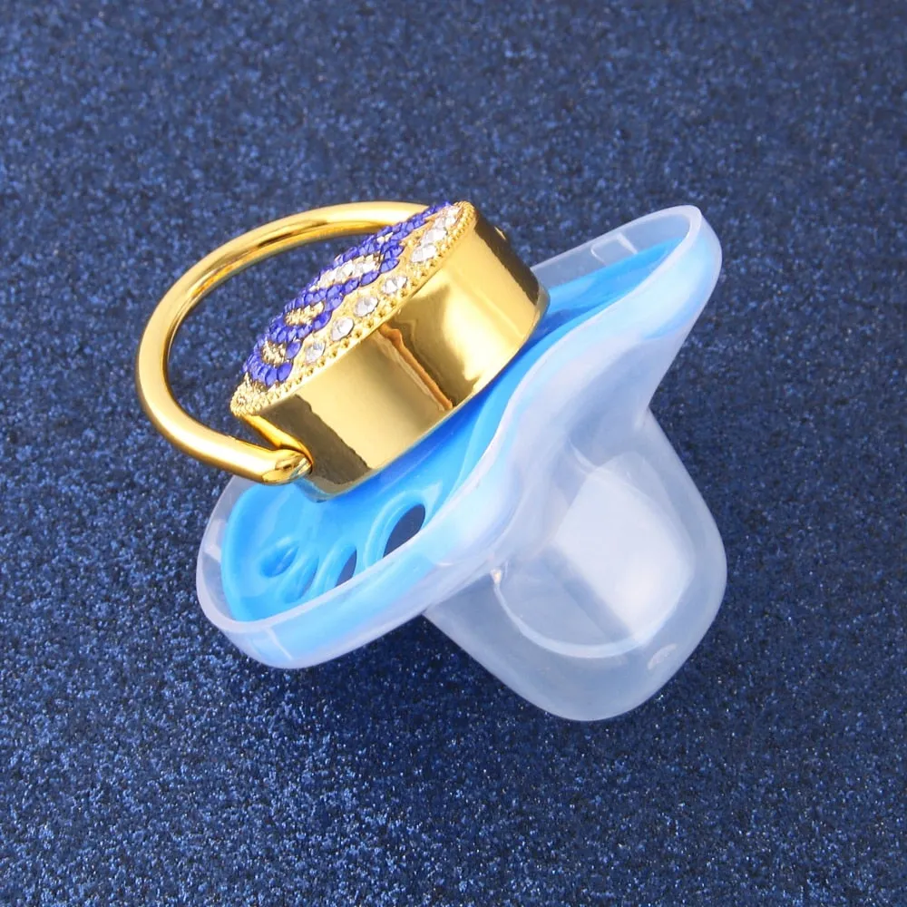Crown Rhinestones Pacifier