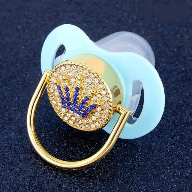 Crown Rhinestones Pacifier