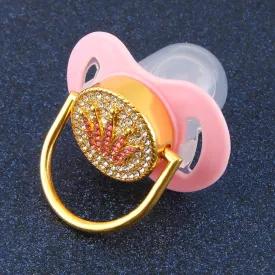 Crown Rhinestones Pacifier