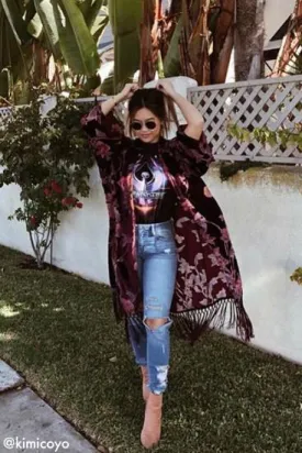 Enlighten Velvet Cardigan