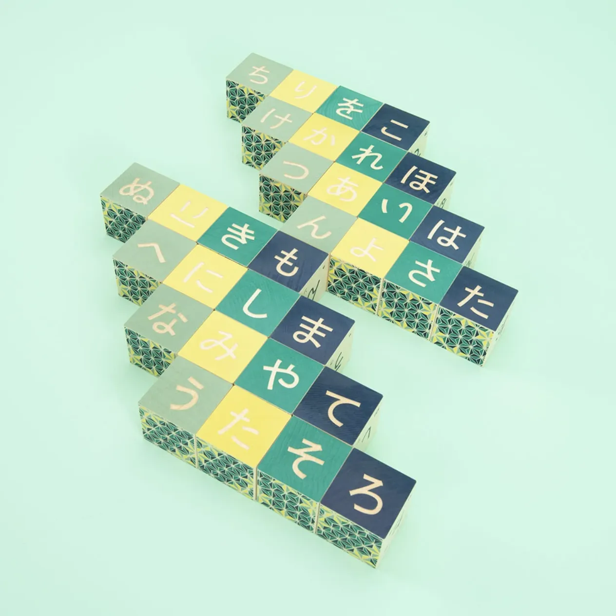 Japanese Wooden Blocks by Uncle Goose
