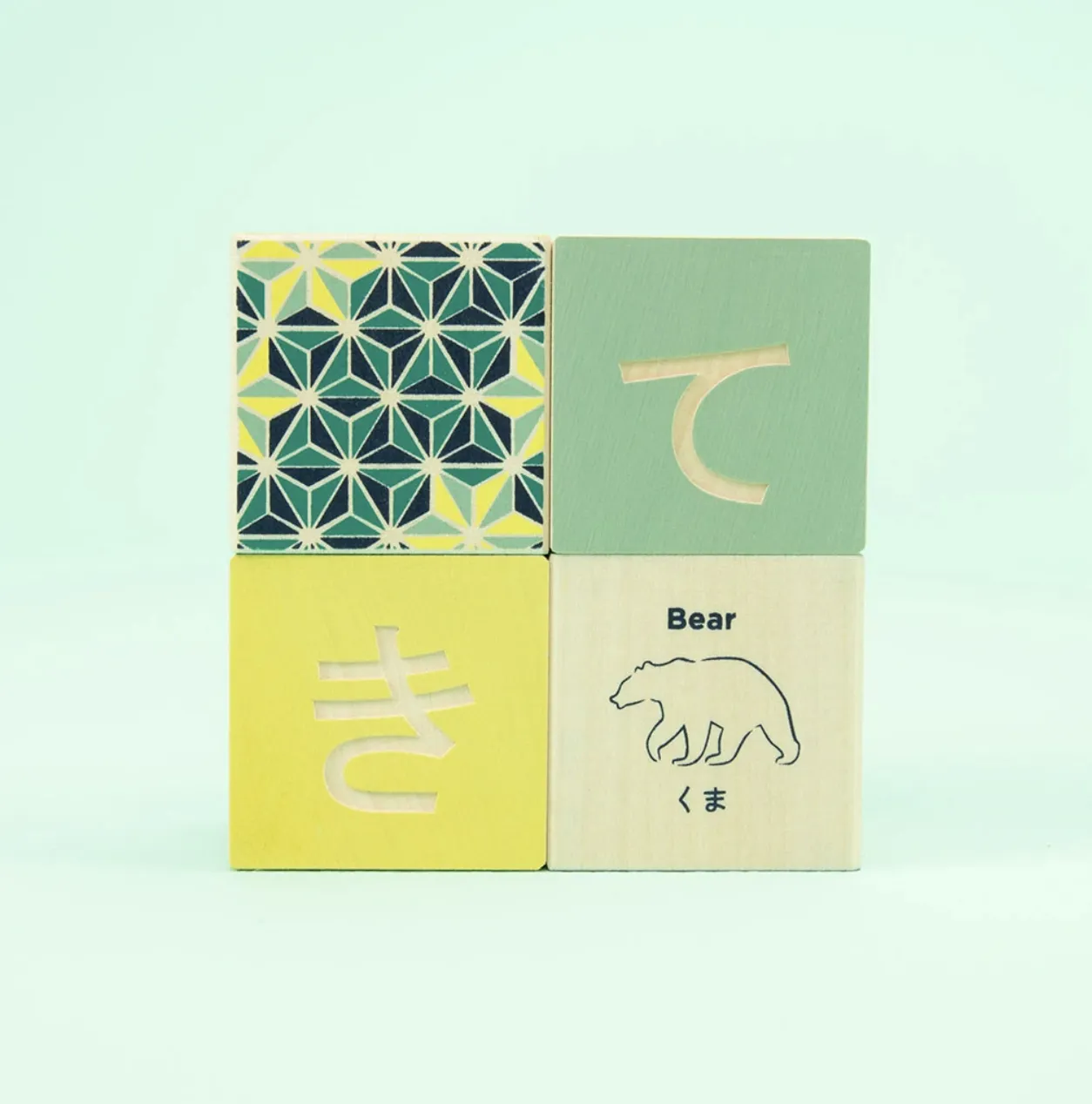 Japanese Wooden Blocks by Uncle Goose