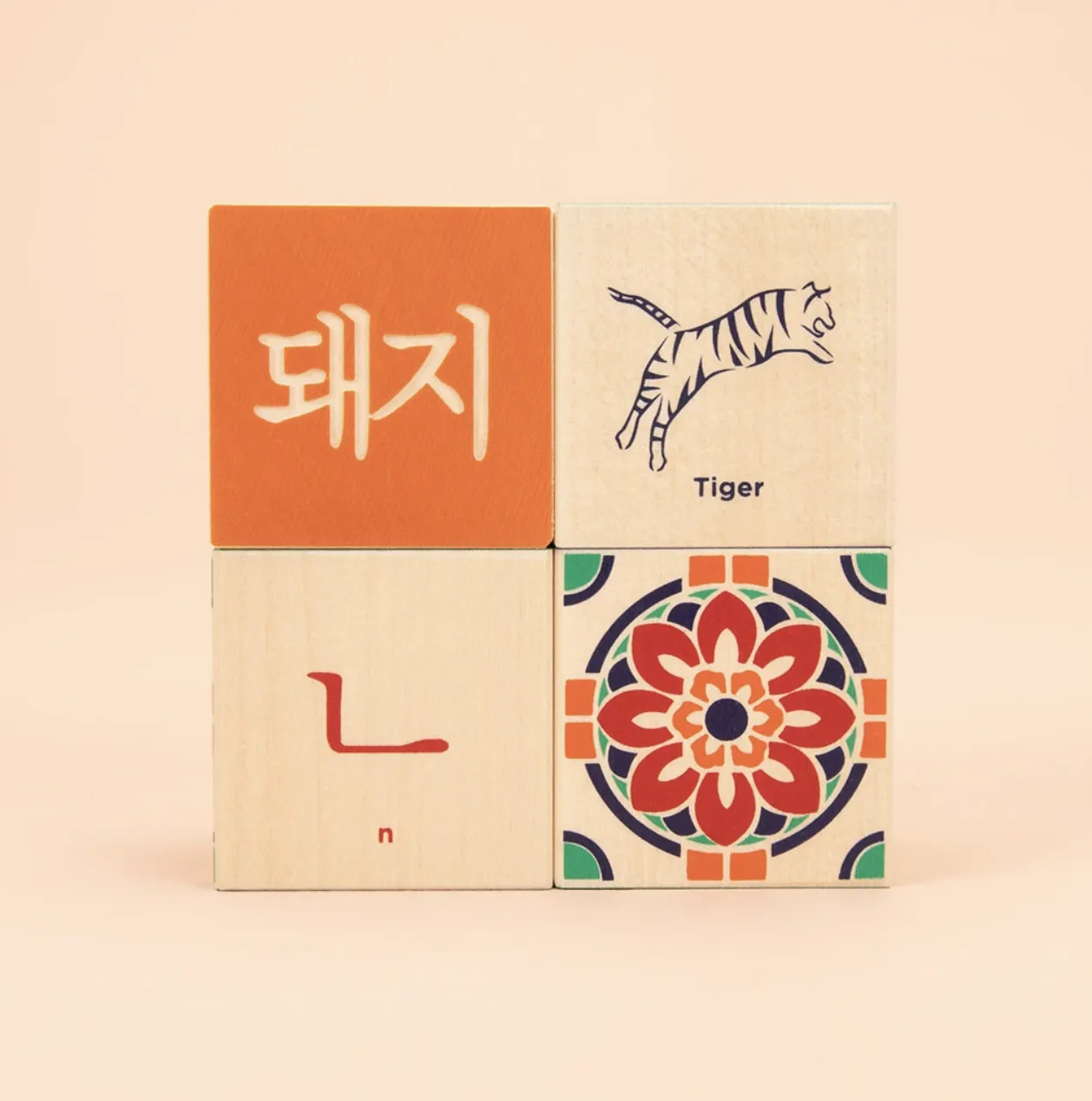 Korean Wooden Blocks by Uncle Goose