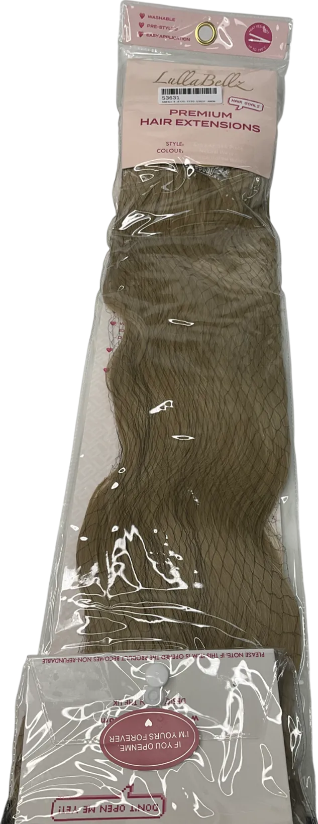 LullaBellz Beige Extra Af 34'' 5 Piece Natural Wavy One Size