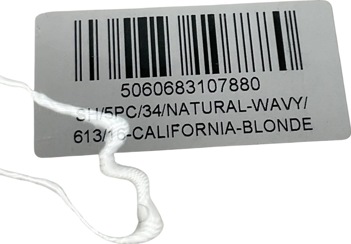 LullaBellz Beige Extra Af 34'' 5 Piece Natural Wavy One Size