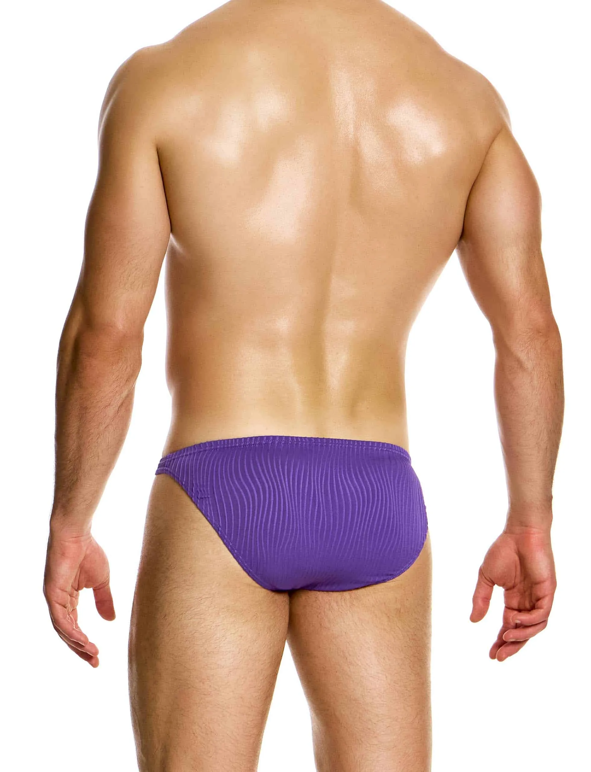 Modus Vivendi Curved Low Cut Brief Purple