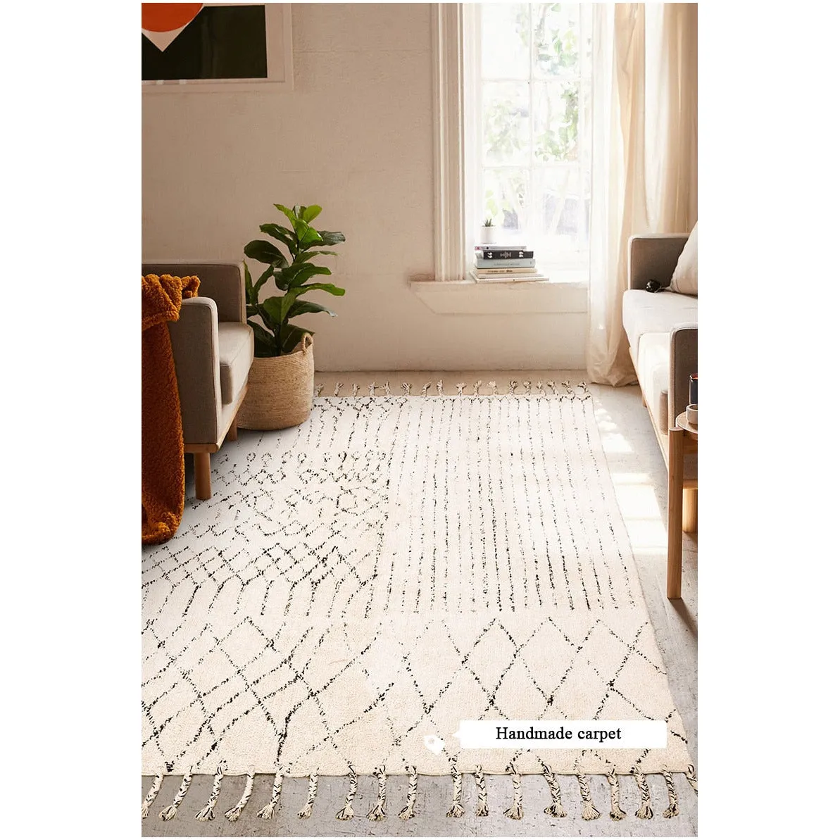 Moroccan Geometric Pattern Carpets