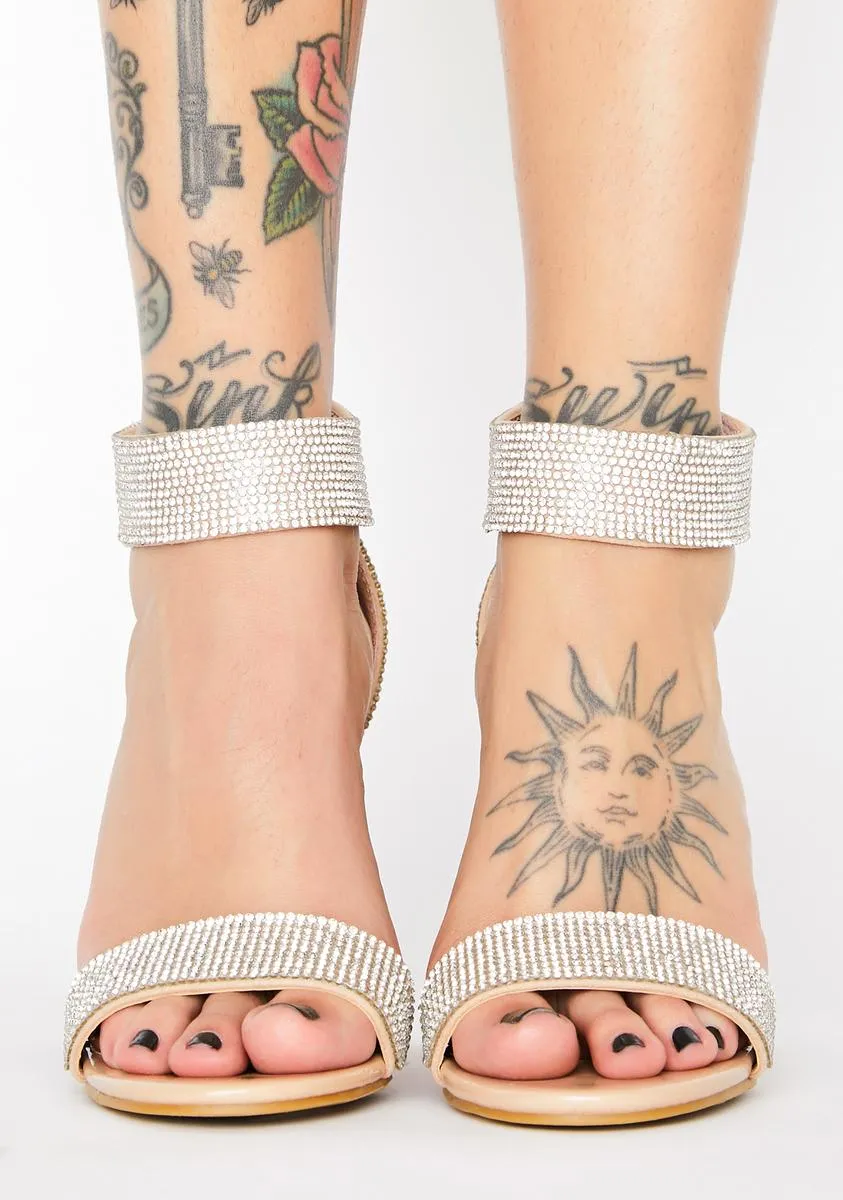 My Spotlight Rhinestone Heels