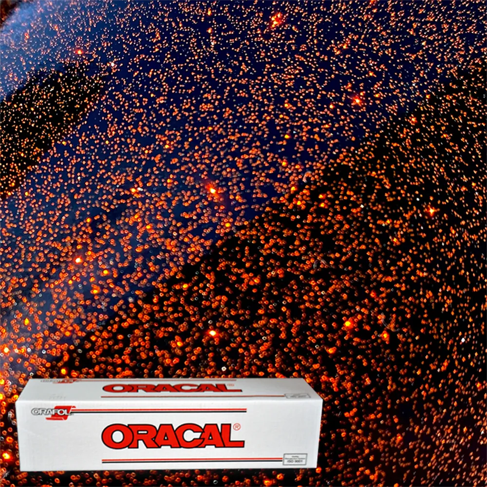 Oracal 851 Sparkling Glitter Metallic Cast Film - 12 in x 50 yds