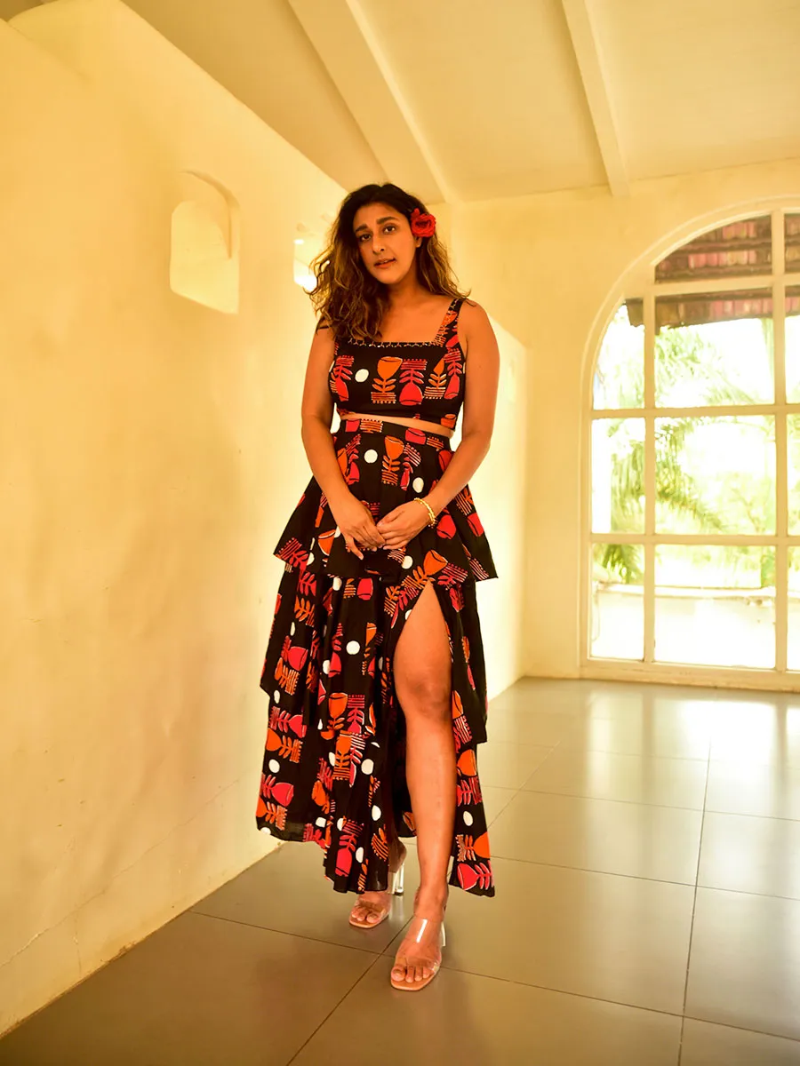 Zeenat Skirt Set