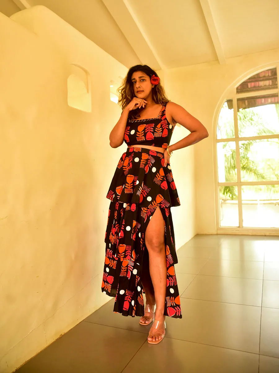 Zeenat Skirt Set